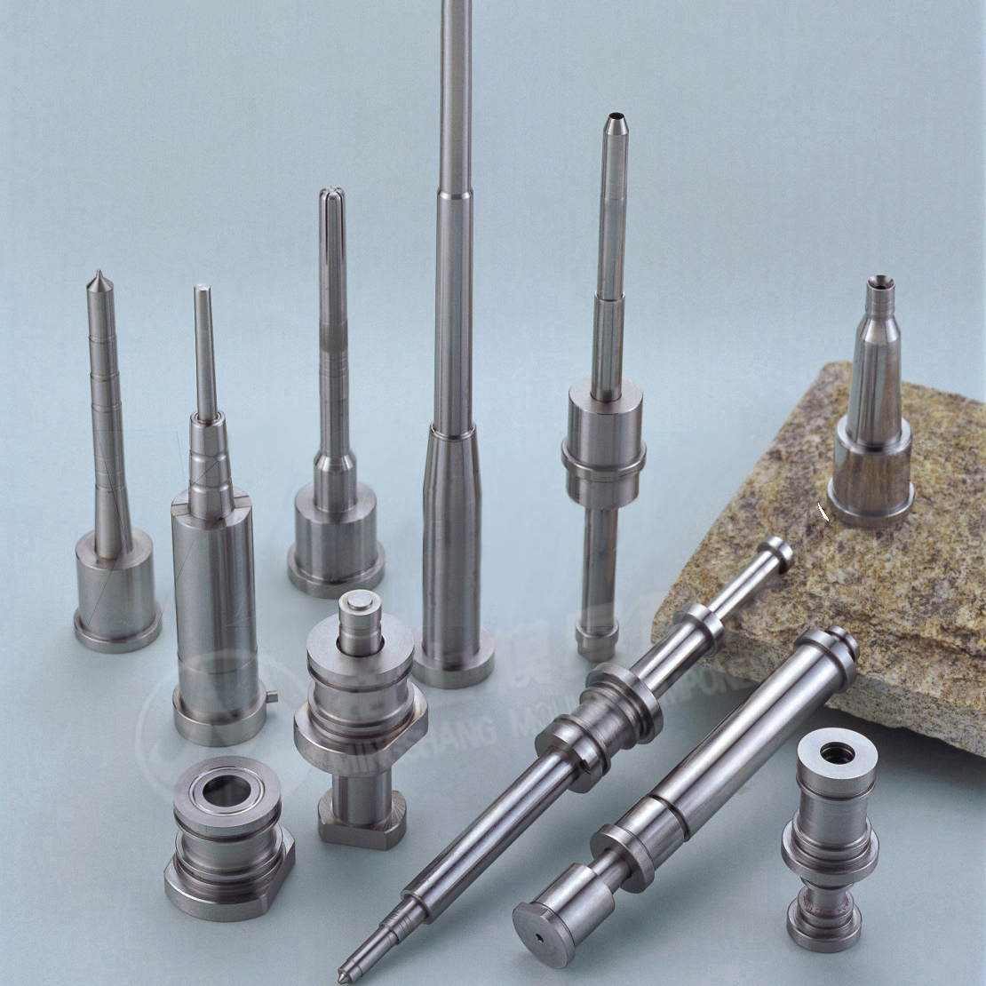 M340 Mold Core Pin Insert Pins For Medical Pipette Tips With + / - 0.005mm Concentricity